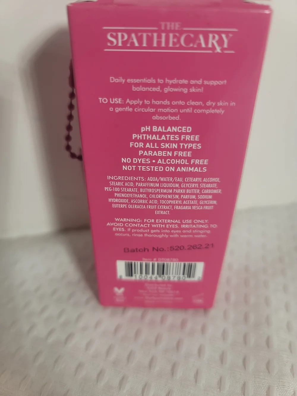Strawberry Splash Hand Cream - Pink
